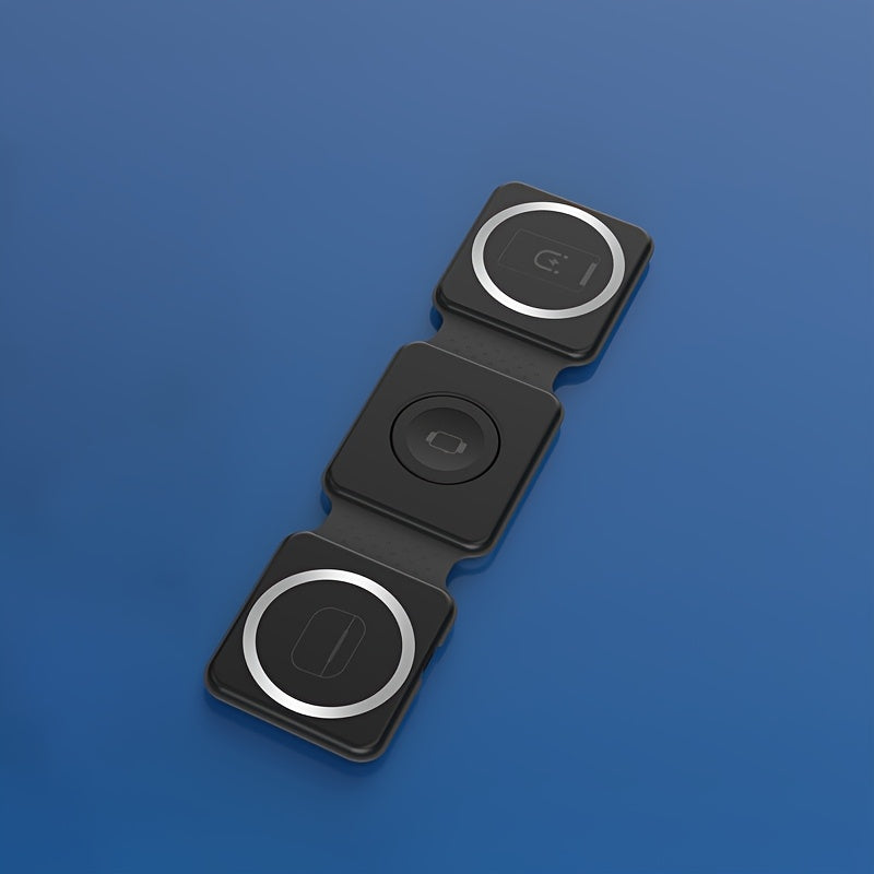 3-In-1 Foldable Magnetic Wireless Charger
