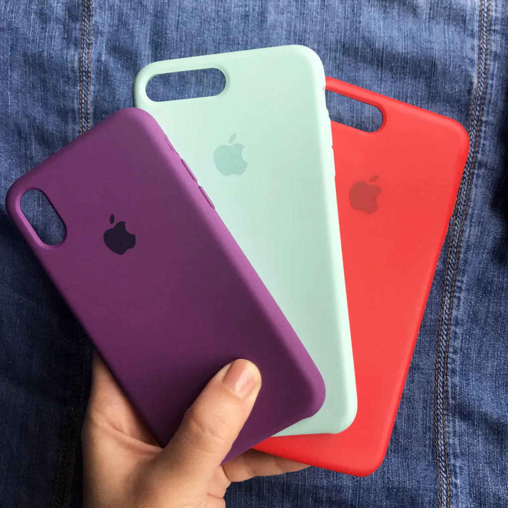 iPhone Silicone Case (Red)