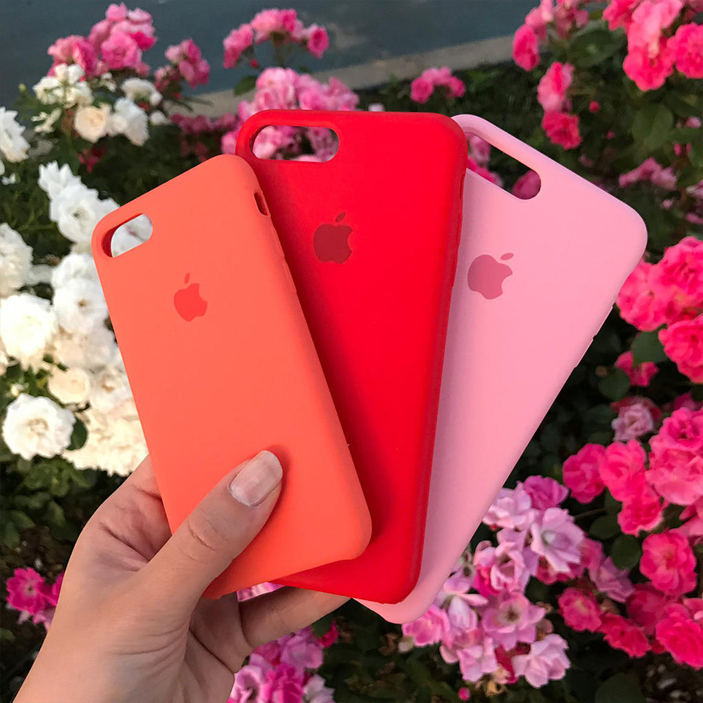 iPhone Silicone Case (Candy Pink)