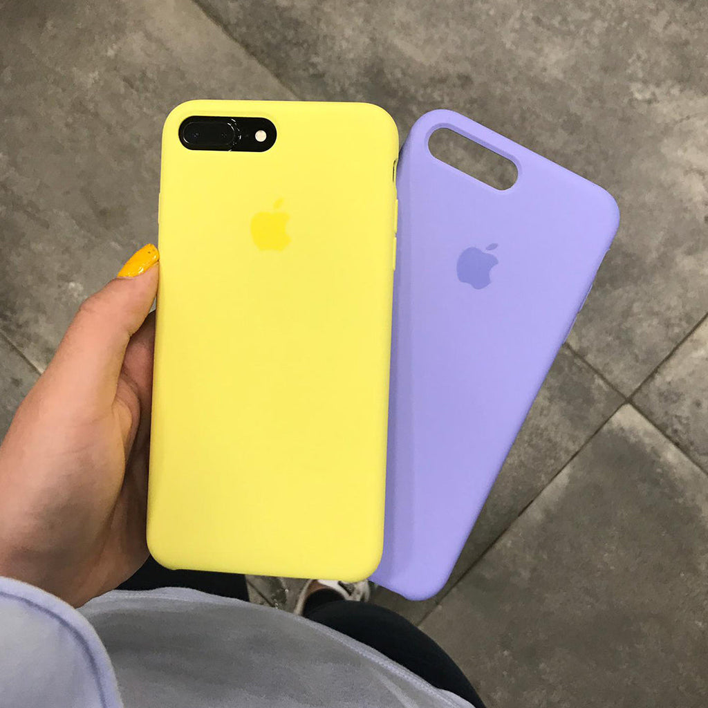 iPhone Silicone Case (Flash Yellow)