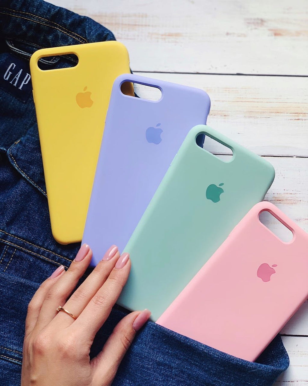 iPhone Silicone Case (Candy Pink)