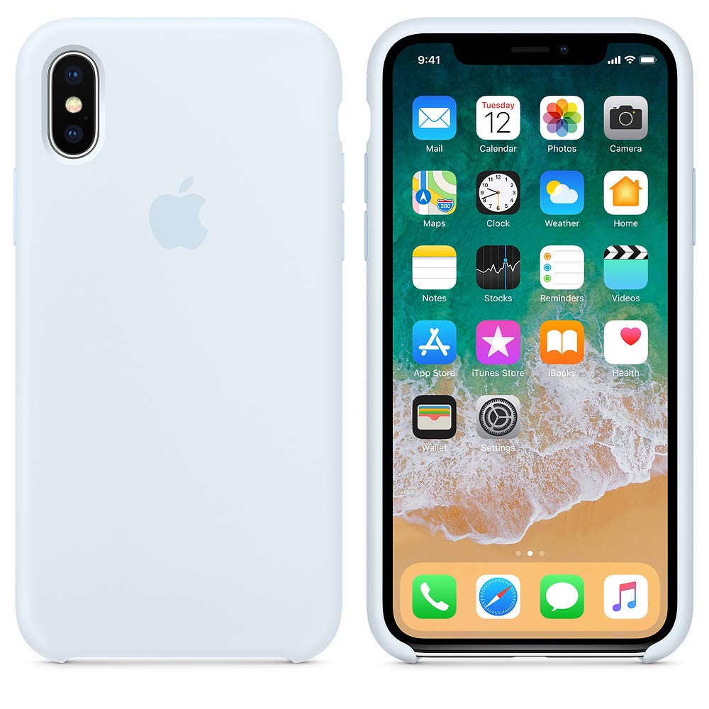 iPhone Silicone Case (Sky Blue)