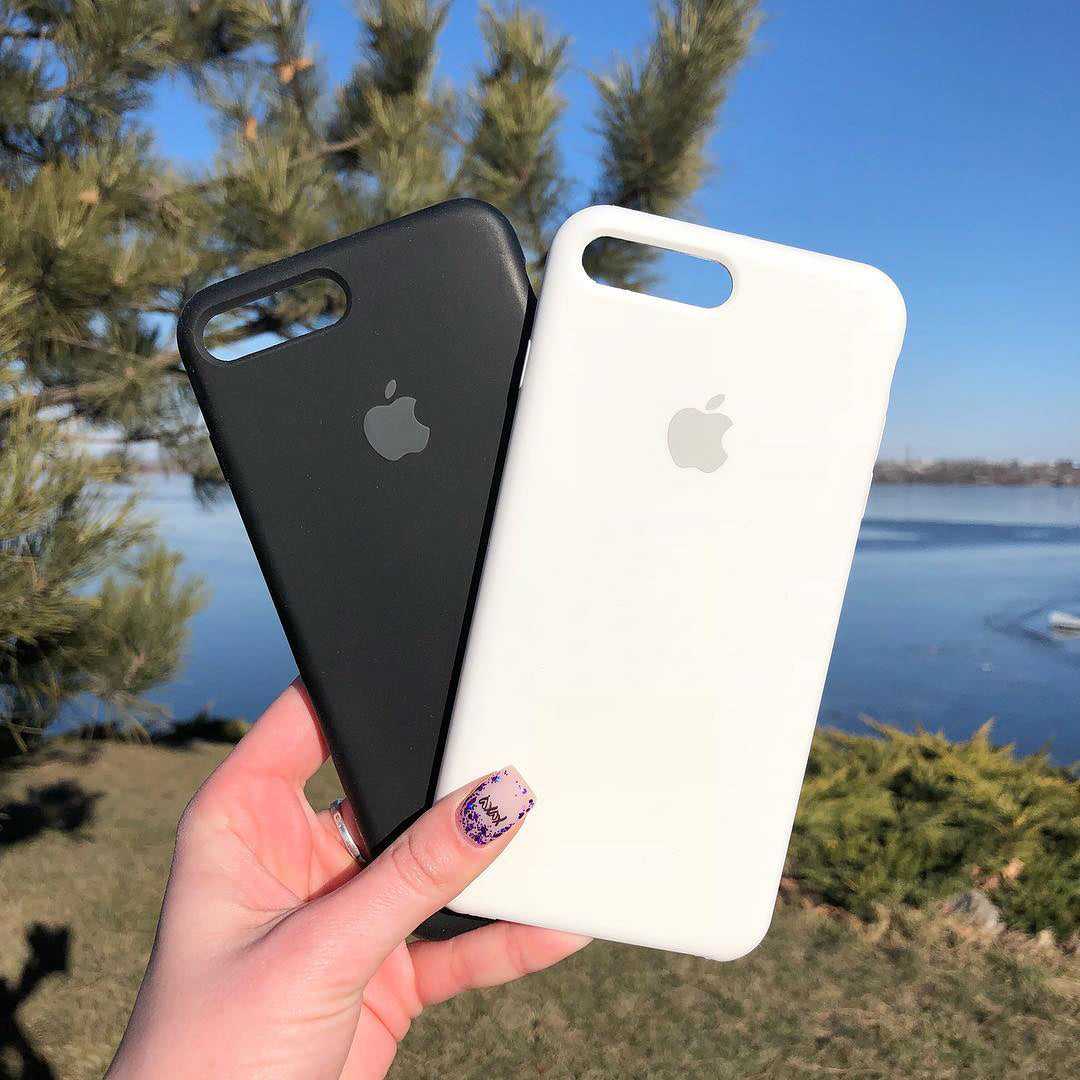 iPhone Silicone Case (White)