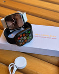 HK10 Pro Max+ Super Amoled Smartwatch (Silver)