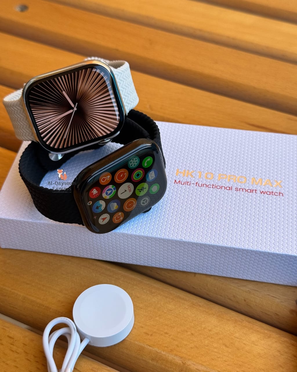 HK10 Pro Max+ Super Amoled Smartwatch (Black)