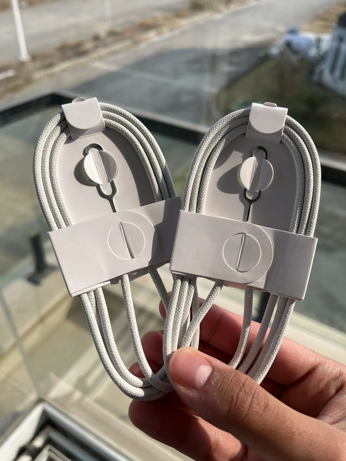 Orignal 60W Type C to C Weaving Cable For Apple iPhone 15 17 16 Pro Max Plus USB C Fast Charging Cable