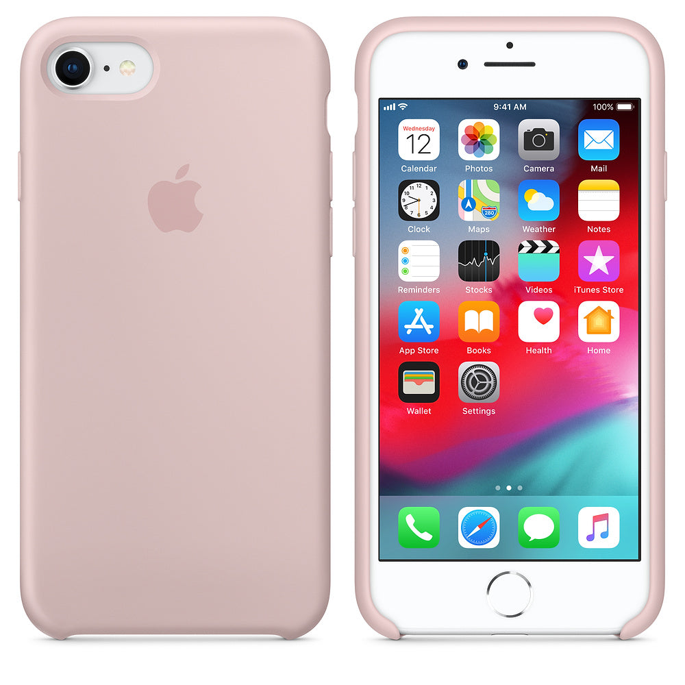 iPhone Silicone Case (Pink Sand)