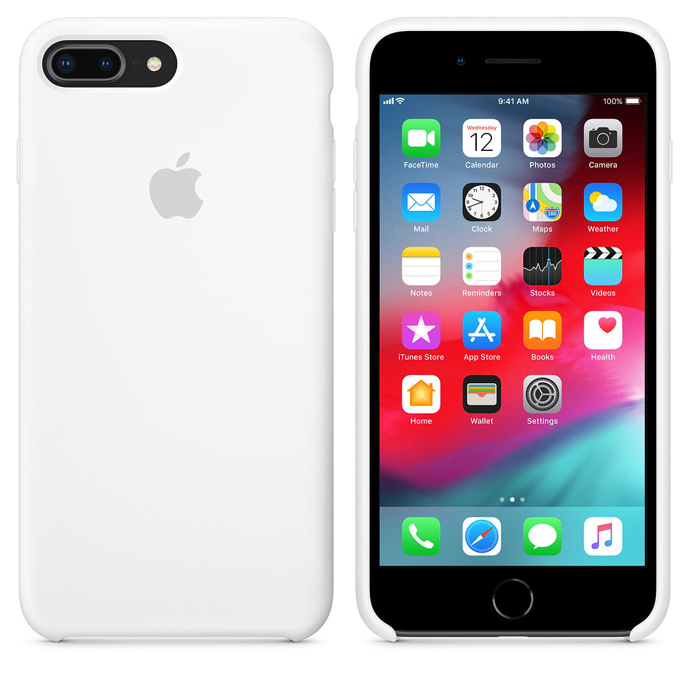iPhone Silicone Case (White)