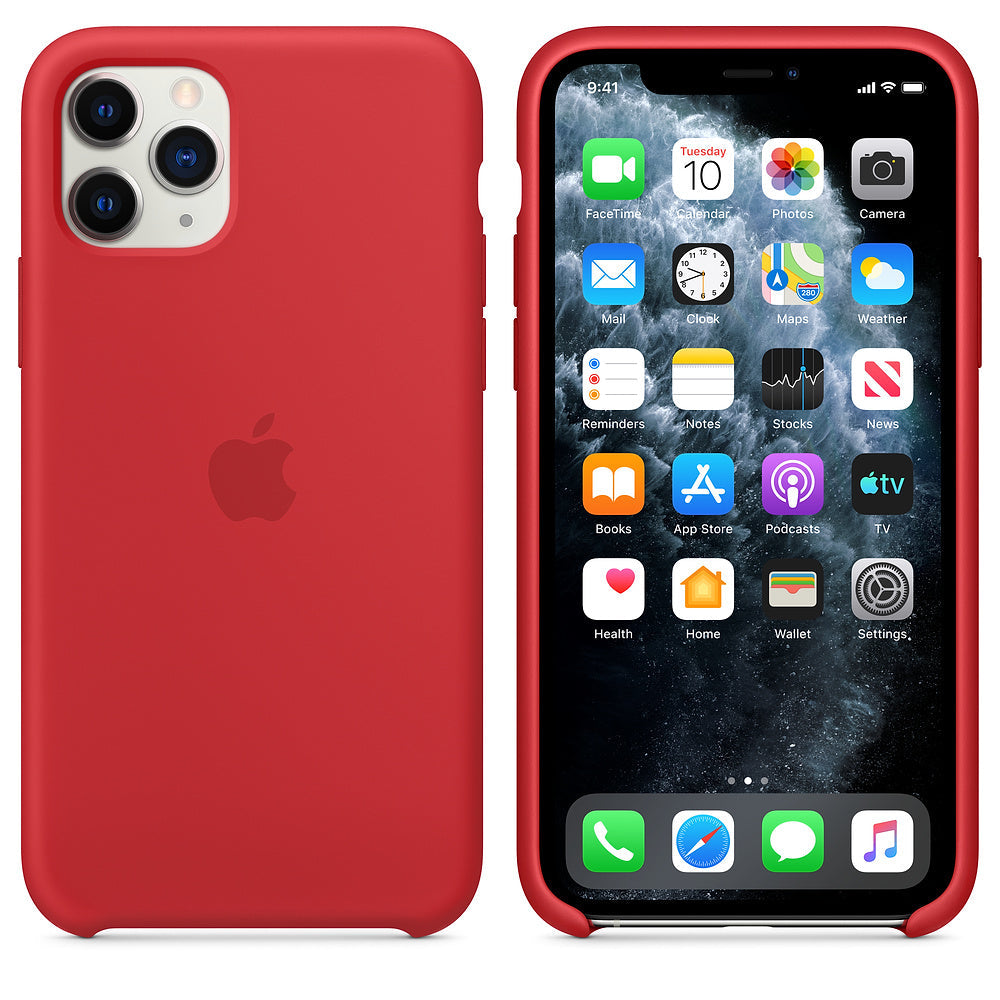 iPhone Silicone Case (Red)