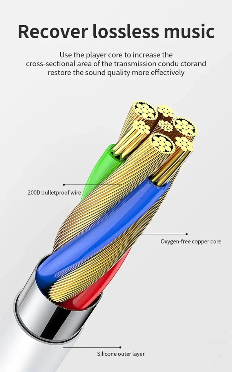 Luxury Wired Lightning Earphones For Apple iPhone
