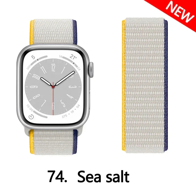 Nylon loop Correa For Apple Watch Band