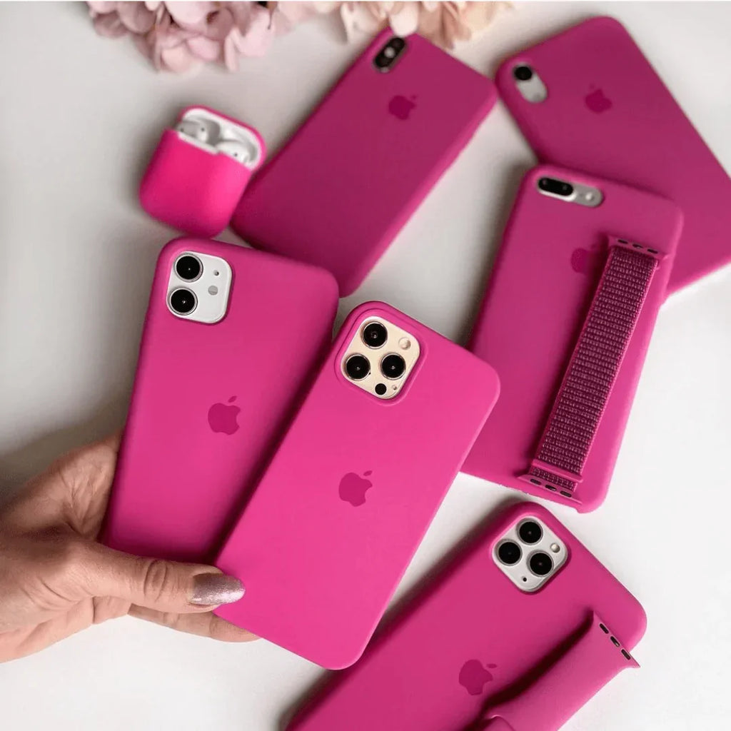 iPhone Silicone Case (Dragon Fruit)