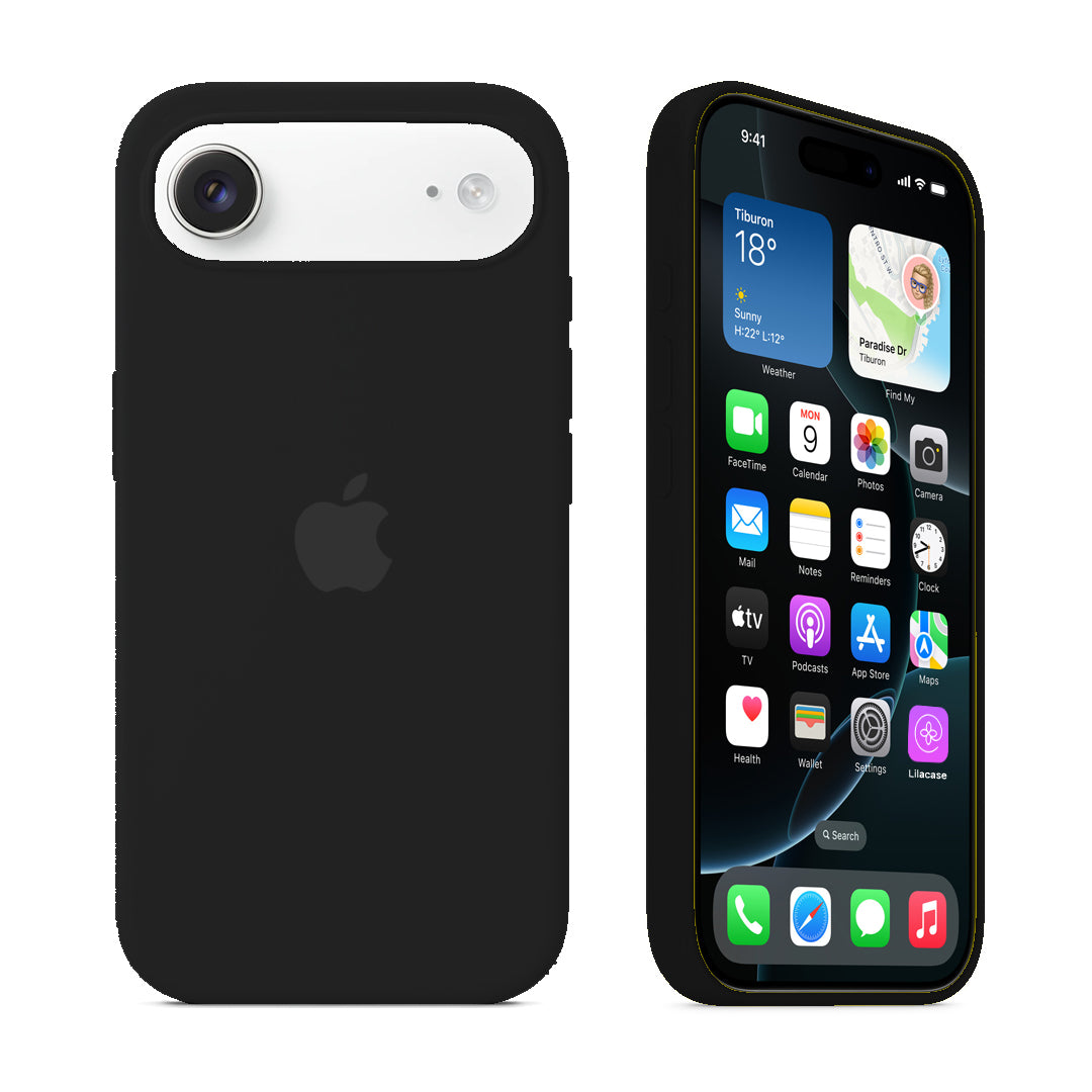 iPhone Silicone Case (Black)