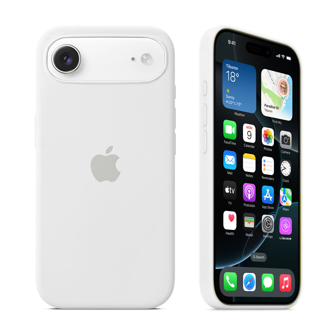 iPhone Silicone Case (White)