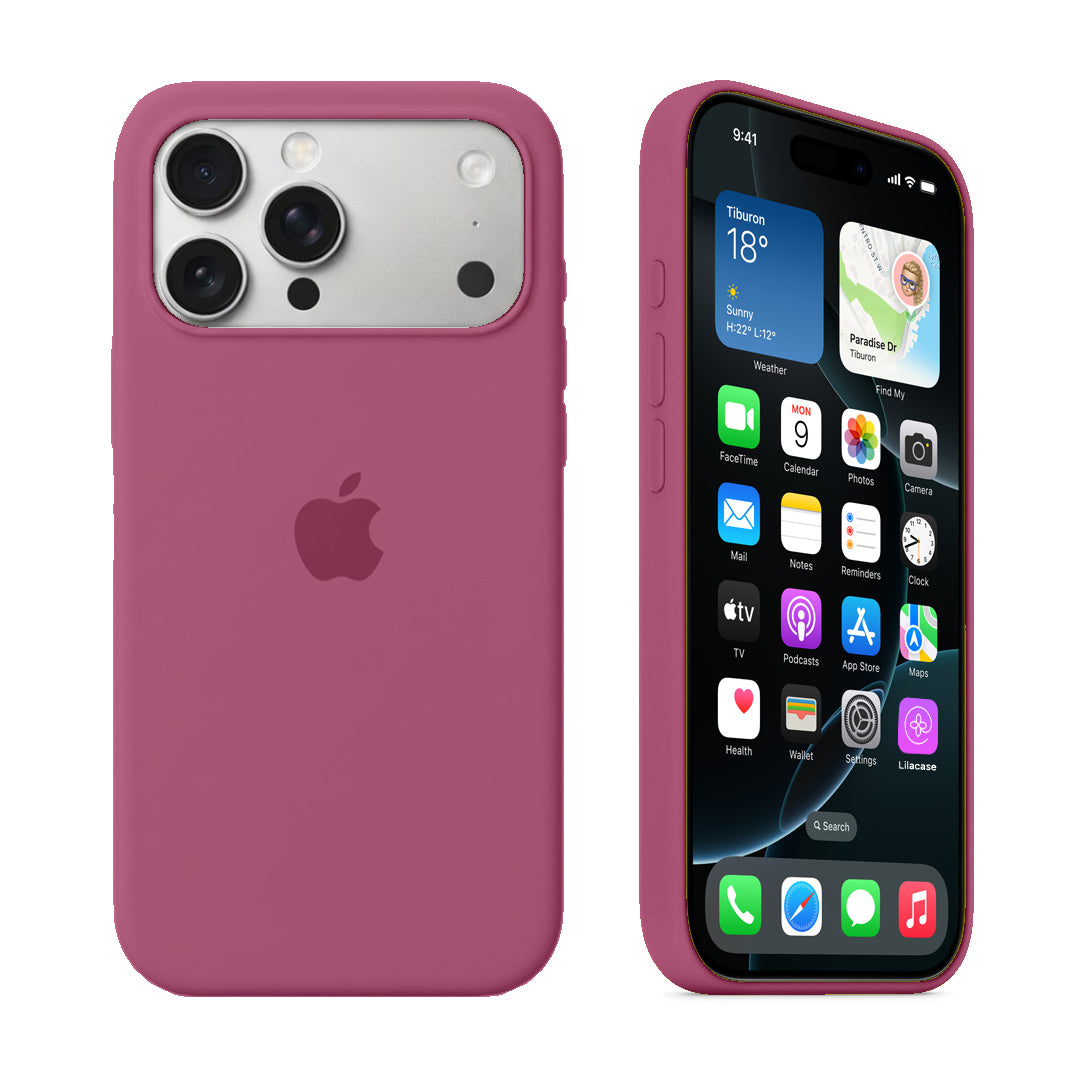 iPhone Silicone Case (Dragon Fruit)